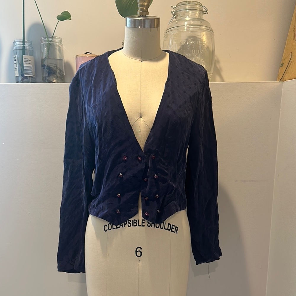 Vintage Navy Women's Jacket